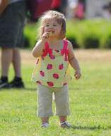 Britney Spears' Kids Play Soccer 