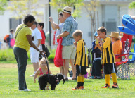 Britney Spears' Kids Play Soccer 