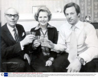 Baroness (margaret) Thatcher 3 March 1978 Margaret Thatcher Launched The Tory General Election Campaign Early Today By Spectacularly Defeating The Labour Governement At The Ilford North By-election. Photo Shows: Sir Denis Thatcher Margaret Thatcher A