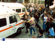 Anti Poll Tax Demonstration, London, Britain - Apr 1990