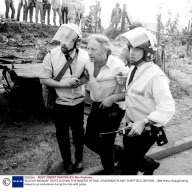 'BLOODY MONDAY' RIOTS DURING THE MINERS' STRIKE, ORGREAVE PLANT, SHEFFIELD, BRITAIN - 1984