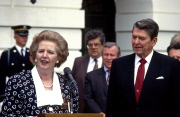 Archive Photos Of Former Prime Minister Margaret Thatcher