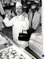 Baroness Thatcher Of Kesteven Pm 1979 Margaret Thatcher In The Cadbury Chocolate Factory Today...baroness Thatcher...pm