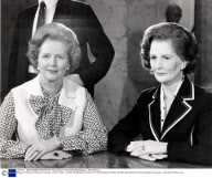 Margaret Thatcher at Madame Tussauds, London, Britain - 28 May 1980