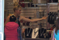 Exclusive... Ireland Baldwin Out Shopping In Chinatown 