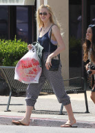 Exclusive... Ireland Baldwin Out Shopping In Chinatown 