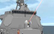 US Navy unveils sea-based laser weapon that will be deployed to Persian Gulf - Apr 2013