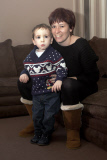 3-year-old with cerebral palsy takes first steps thanks to botox injections in his legs, Gosport, Hampshire, Britain - 11 Jan 2013