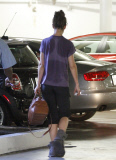 Katie Holmes Works Up a Sweat at the Gym 