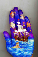 The hand art of Svetlana Kolosova, Moscow, Russia - 09 Apr 2013