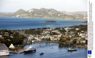 Prince Charles and Camilla, The Duchess of Cornwall at the Governor Generals Residence, Castries, St Lucia, Caribbean - 07 Mar 2008 Offshore Paradiese