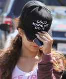 Vanessa Hudgens shows off hand tattoo and funky fingernails