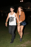 Joe Jonas and Blanda Eggenschwiler at Coachella