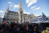 Vor dem NSU Prozess: Demo gegen Rassismus in München