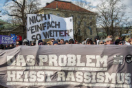 Vor dem NSU Prozess: Demo gegen Rassismus in München