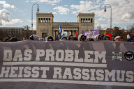 Vor dem NSU Prozess: Demo gegen Rassismus in München