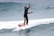 *EXCLUSIVE* Jack Johnson hits the beach with the Family