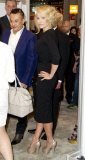 PAMELA ANDERSON ATTENDING A BEAUTY SHOW NY