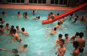 Â© Teun Voeten Wonsan, North Korea, April/May 2004. Songdowon International Children Camp, a holiday resort for children. 