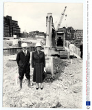 Baroness Thatcher Of Kesteves - Prime Minister - 1985 British Prime Minister Margaret Thatcher At A Liverpool St Station Site... Picture Desk ** Pkt5699-419916