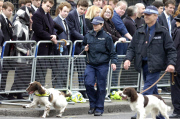 The funeral of Margaret Thatcher, London, Britain - 17 Apr 2013