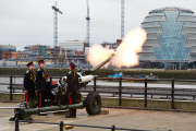 The funeral of Margaret Thatcher, London, Britain - 17 Apr 2013