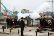 The funeral of Margaret Thatcher, London, Britain - 17 Apr 2013