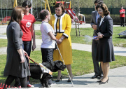 Zagreb Queen Silvia of Sweden visits child care center