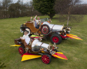 Grandparents create mini Chitty Chitty Bang Bang car for granddaughter, Isle Wight, Britain - 16 Apr 2013
