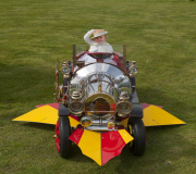 Grandparents create mini Chitty Chitty Bang Bang car for granddaughter, Isle Wight, Britain - 16 Apr 2013