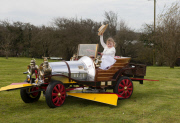 Grandparents create mini Chitty Chitty Bang Bang car for granddaughter, Isle Wight, Britain - 16 Apr 2013