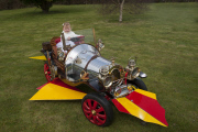 Grandparents create mini Chitty Chitty Bang Bang car for granddaughter, Isle Wight, Britain - 16 Apr 2013