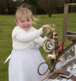 Grandparents create mini Chitty Chitty Bang Bang car for granddaughter, Isle Wight, Britain - 16 Apr 2013