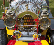 Grandparents create mini Chitty Chitty Bang Bang car for granddaughter, Isle Wight, Britain - 16 Apr 2013