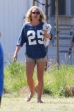 Britney Spears bonds with Jayden and their puppy at soccer game