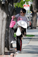 John Mayer Carries Katy Perry's Pink Handbag And Boots