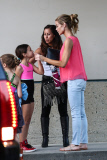 *EXCLUSIVE* Denise Richards is looking frail as she picks up Sam and Lola from Gymnastics