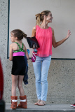 *EXCLUSIVE* Denise Richards is looking frail as she picks up Sam and Lola from Gymnastics