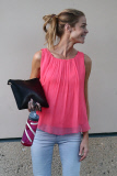 *EXCLUSIVE* Denise Richards is looking frail as she picks up Sam and Lola from Gymnastics