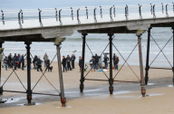 Inspector George Gently film set, Saltburn, Cleveland - 24 Apr 2013
