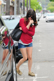 Selma Blair Bites Her Nails While Running Errands