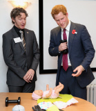 Prince Harry on visit to Nottingham, Britain - 25 Apr 2013