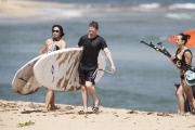 Exclusive... Mark Zuckerberg & Priscilla Catch Some Waves 