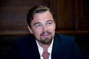 Leonardo DiCaprio bei einem Fototermin im Plaza Hotel in New York 
