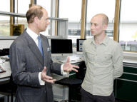 Prince Edward visits the Combined Universities of Cornwall at Tremough Campus, Penryn, Cornwall, Britain - 29 Apr 2013