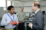 Prince Edward visits the Combined Universities of Cornwall at Tremough Campus, Penryn, Cornwall, Britain - 29 Apr 2013