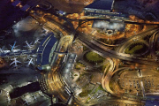 Flying over airports by Jeffrey Milstein, America - Apr 2013