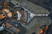 Flying over airports by Jeffrey Milstein, America - Apr 2013