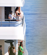 The Kardashians in Mykonos, Greece - Apr 2013