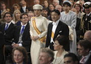 KING CORONATION CEREMONY AT AMSTERDAM CHURCH